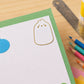 Durable waterproof plastic wall sticker for kids room
