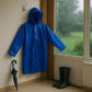 Compact waterproof raincoat for men easy to carry during travel