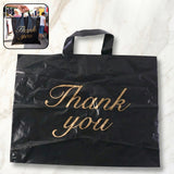 Thank You printed carry bag with durable handles and 25×34 cm size