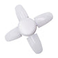 Design detail of foldable fan blades on LED bulb
