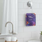 Car room hanging fragrance gel freshener in floral scent