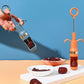 One-hand operation cherry pitter for swift and safe fruit stone removal.