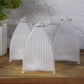 Triangular shaped LED lanterns with safe flameless light effect