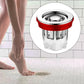 Plastic floor drain stopper featuring anti-backflow magnetic valve design