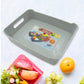 Organivo multi-purpose plastic organizer trays stacked on a clean countertop