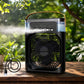 Main product shot of  portable air cooler fan with 7-color LED light