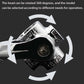 Universal wrench with an adjustable swivel head, perfect for quick repairs.