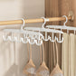Variety of tank tops neatly displayed on the 12-hook rotatable hanger.