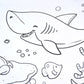 Feature close-up of textured tear-resistant paper on educational coloring roll