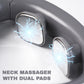 Side view of the Electric Neck Massager, showcasing its compact and lightweight design.