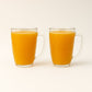 Close-up of clear 400ml polycarbonate Mocktail Mug with smooth finish