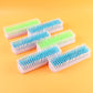 Detailed cloth cleaning brush set with heavy-duty nylon bristles