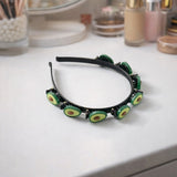 Colorful fruit design decorative hair band for women