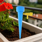 Blue plant watering spike irrigation tool for steady water supply