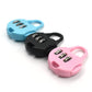 Hand holding the 3-Digit Zipper Lock, emphasizing its ease of use and portability.