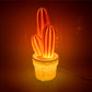 Big ceramic table lamp with elegant design for desk or table