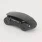 Stylish red sports car phone holder positioned on a car dashboard.