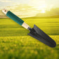 Robust hand cultivator with three strong prongs and a natural wooden handle.