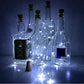 Packaging for the 2-meter LED copper wire wine bottle cork string light.
