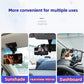 Mobile phone clip mount attached securely on car dashboard