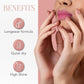 Rich pigment gel nail polish in pastel peach for chip resistant nails