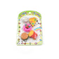 Several cute erasers in different food shapes scattered playfully across a surface.