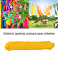 A 3-meter heavy-duty clothesline unrolled, showcasing its strength for drying laundry.