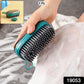 Laundry brush with built-in soap dispenser for household use