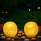 Decorative LED Crystal Night Light on a table, enhancing the room's atmosphere.