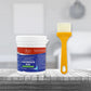 Transparent waterproof glue 300g with a brush, ideal for sealing roof and window leaks.