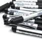 InkGlow Permanent Black Markers ideal for official document marking.