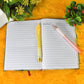 Close-up of the CustoPen's 0.5mm fine tip, ensuring precise and clear writing.