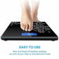 Sleek digital bathroom scale with a modern design for accurate home weight tracking.