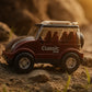 Friction jeep toy car showing smooth wheels and kid-friendly design