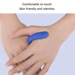 Side view of the lightweight magnetic acupressure clip for finger use