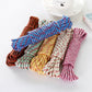 Portable nylon drying rope neatly folded for travel.