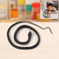 Realistic rubber snake toy showing lifelike scales and flexible body