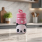Glass bottle suitable for school, travel, and daily hydration