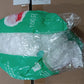 Assortment of small elastic food covers neatly stacked, ready for use in the kitchen.