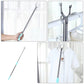 Versatile clothes hanger pole used for various high-reach tasks.
