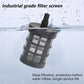Detailed view of the car washer gun and its easy-to-attach hose.