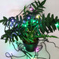 Multi-color decorative fairy string lights showcasing festive glow