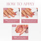 Lilac Love gel nail polish color swatches displaying rich lilac hues