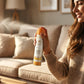 Arabic Breeze fragrance room spray bottle for freshening indoor spaces.