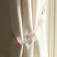 Premium beaded curtain strap with elegant butterfly detail