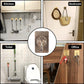 Utility transparent adhesive hook for kitchen and bathroom