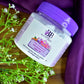 A dollop of nourishing Shea Butter Body Cream on skin.