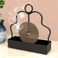 Open frame mosquito coil holder for easy coil placement and removal