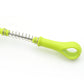 Top-down view of the potato masher, highlighting its unique perforated mashing plate.