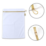 Large mesh laundry bag with premium zipper for delicate garments.